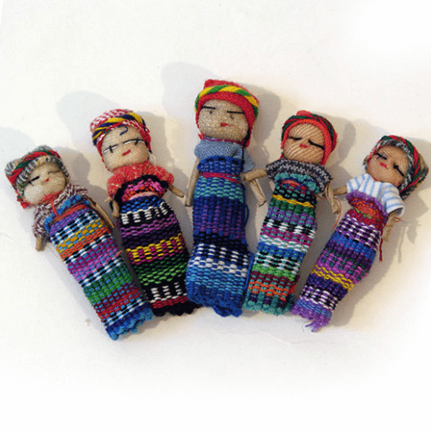 Bag of Large Worry Dolls