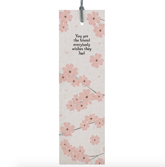 East of India Blossom Bookmark - Friend