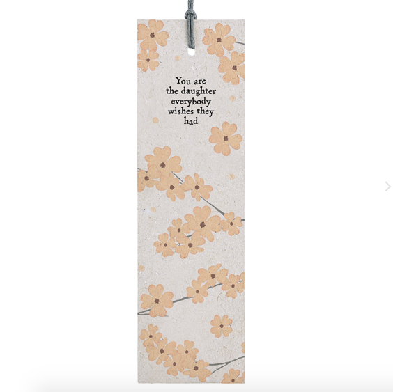 East of India Blossom Bookmark - Daughter