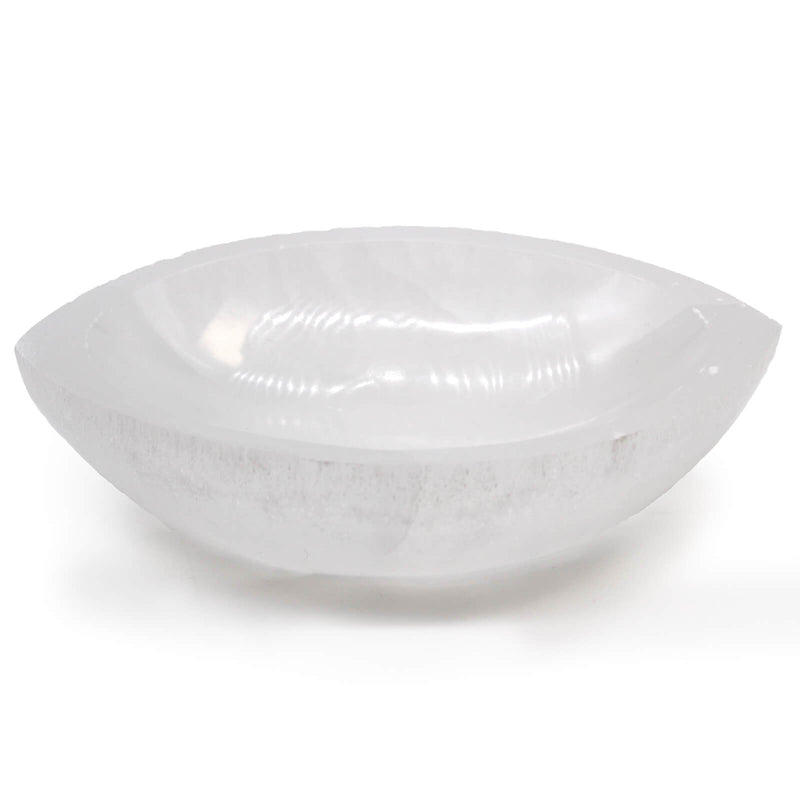 Selenite Bowl 15cm Eye Shaped