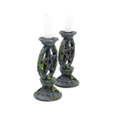 Set of 2 Wiccan Pentagram Candle Holders