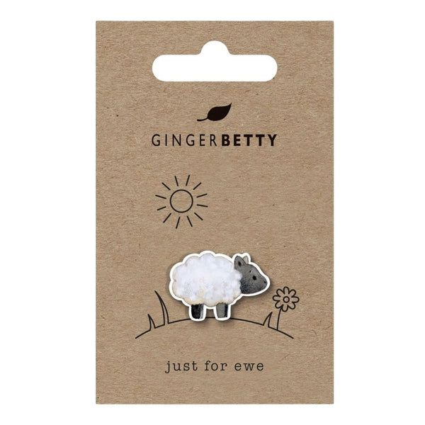 Sheep Pin Badge