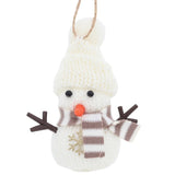 Snowflake Snowman Hanging Christmas Decoration