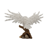 Snowy Rest 38cm Owl Figurine