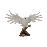 Snowy Rest 38cm Owl Figurine