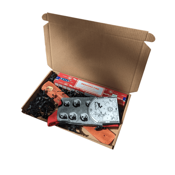 Socks & Incense Gift Set - Lucky Cats