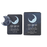 Sodalite Crystal Moon Keepsake Stone in a Box