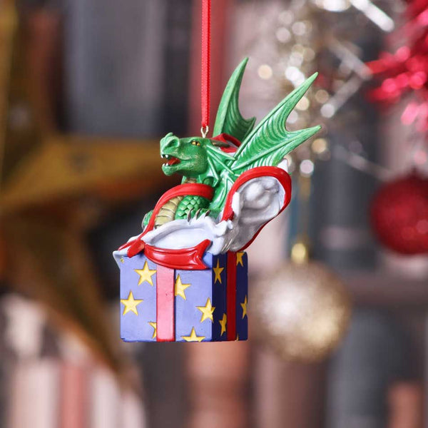 Surprise Gift Dragon Hanging Ornament