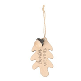 Sweater Weather Autumn Leaf Hanging Decoration