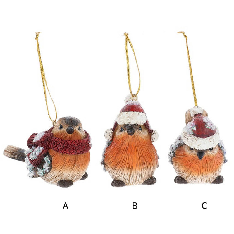 Sweet Festive Robin Hanging Decoration