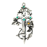 Sword in the Green Greenwood Pendant