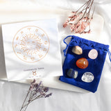 Taurus Crystal Gemstones Set