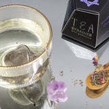 Raw Gemstone Tea Strainer - Amethyst Cluster