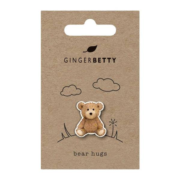 Teddy Bear Pin Badge