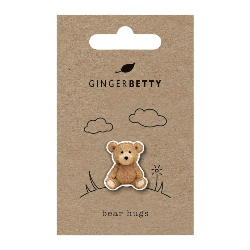 Teddy Bear Pin Badge