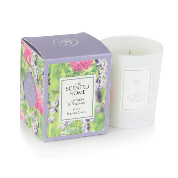 The Scented Home Lavender & Bergamot Votive Candle