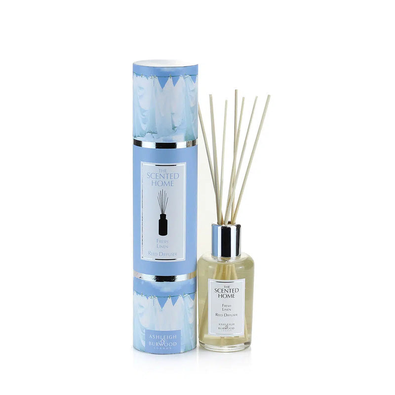 Ashleigh & Burwood Fresh Linen Reed Diffuser Set