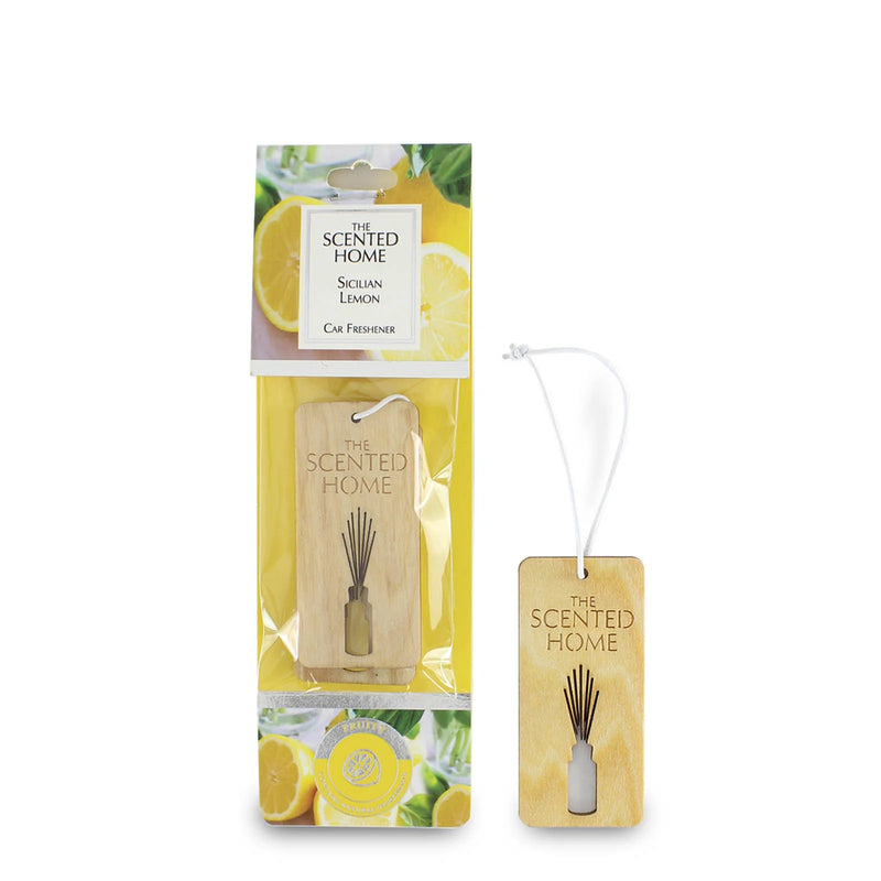 The Scented Home Sicilian Lemon Car Freshener