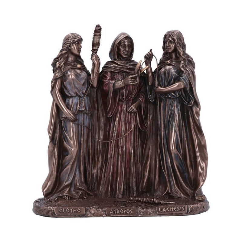 Three Fates of Destiny Bronze Figurine