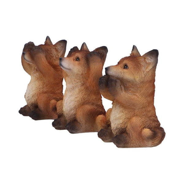 Three Wise Foxes Set