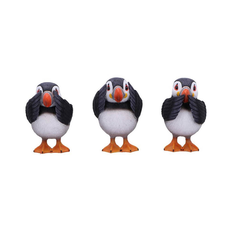 Three Wise Puffins Set