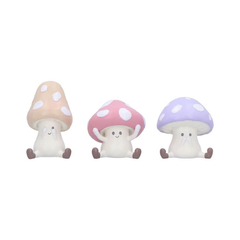 Three Wise Toadstools Set