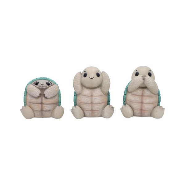 Three Wise Tortoises Set