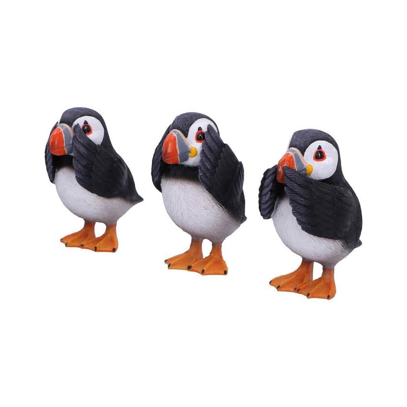 Three Wise Puffins Set