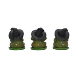 Three Wise Toads Set