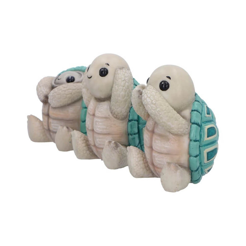 Three Wise Tortoises Set