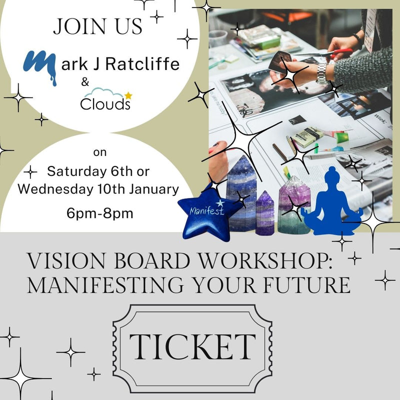 Vision Board Workshop e-ticket (January 2024)