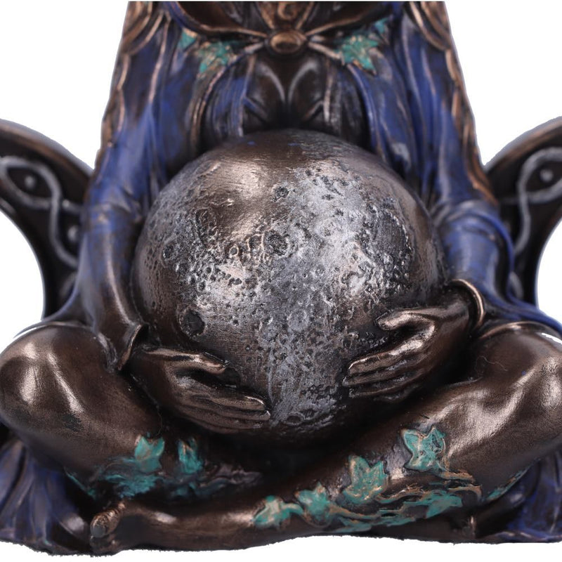 Triple Moon Goddess Art Figurine