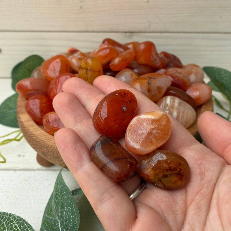 Carnelian Tumblestone
