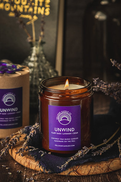 Unwind Large Candle