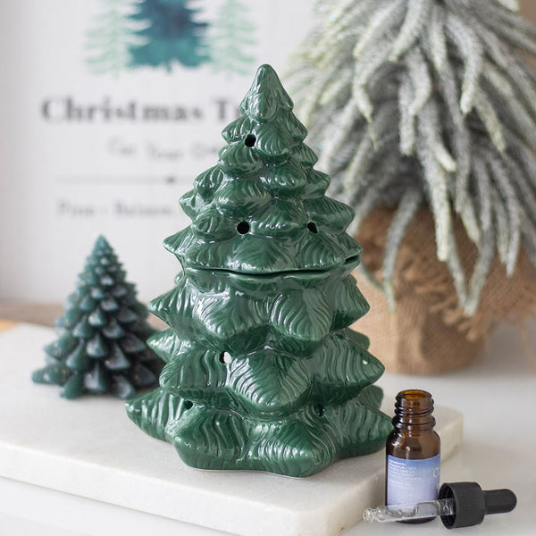 Green Fir Tree Oil Burner