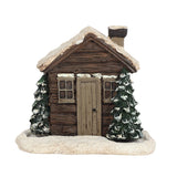 Log Cabin Incense Cone Holder