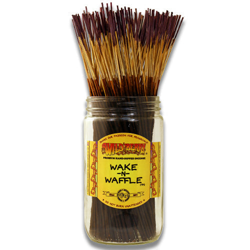 Wildberry 10 inch Wake-N-Waffle Incense Sticks