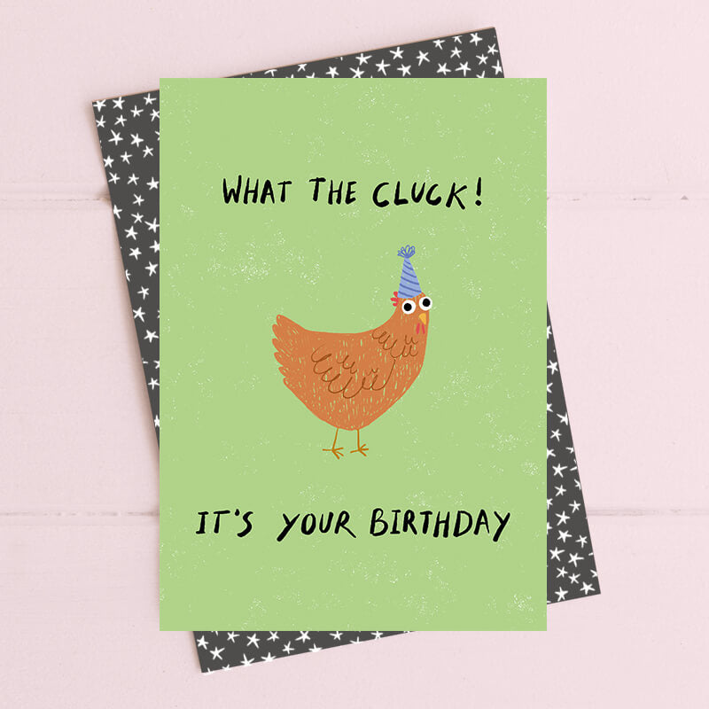 What The Cluck! Greeting Card