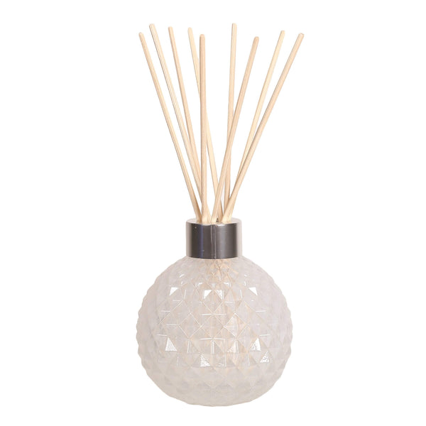 White Lustre Glass Reed Diffuser Bottle