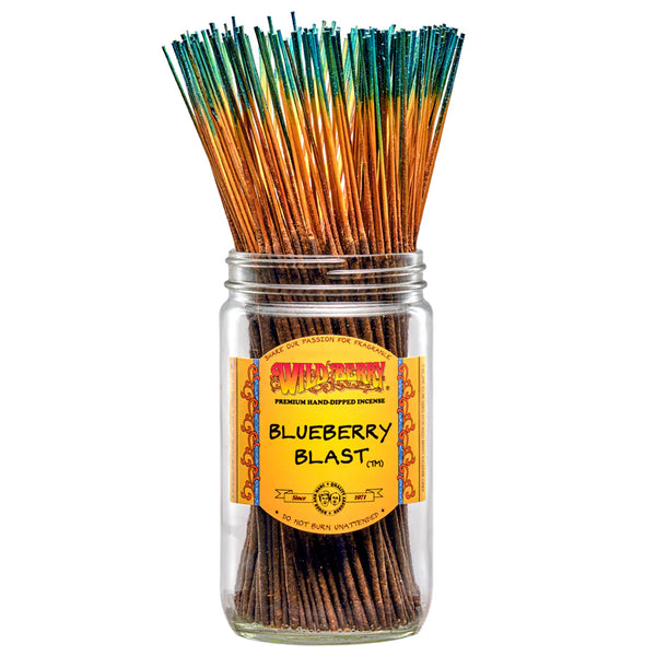 Wildberry 10 inch Blueberry Blast Incense Sticks
