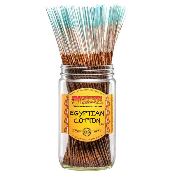 Wildberry 10 inch Egyptian Cotton Incense Sticks