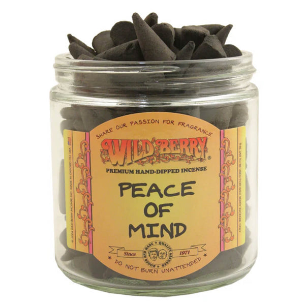 Wildberry Peace of Mind Incense Cones