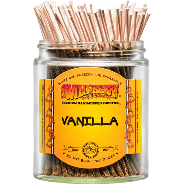 Wildberry Shorties Vanilla Incense Sticks