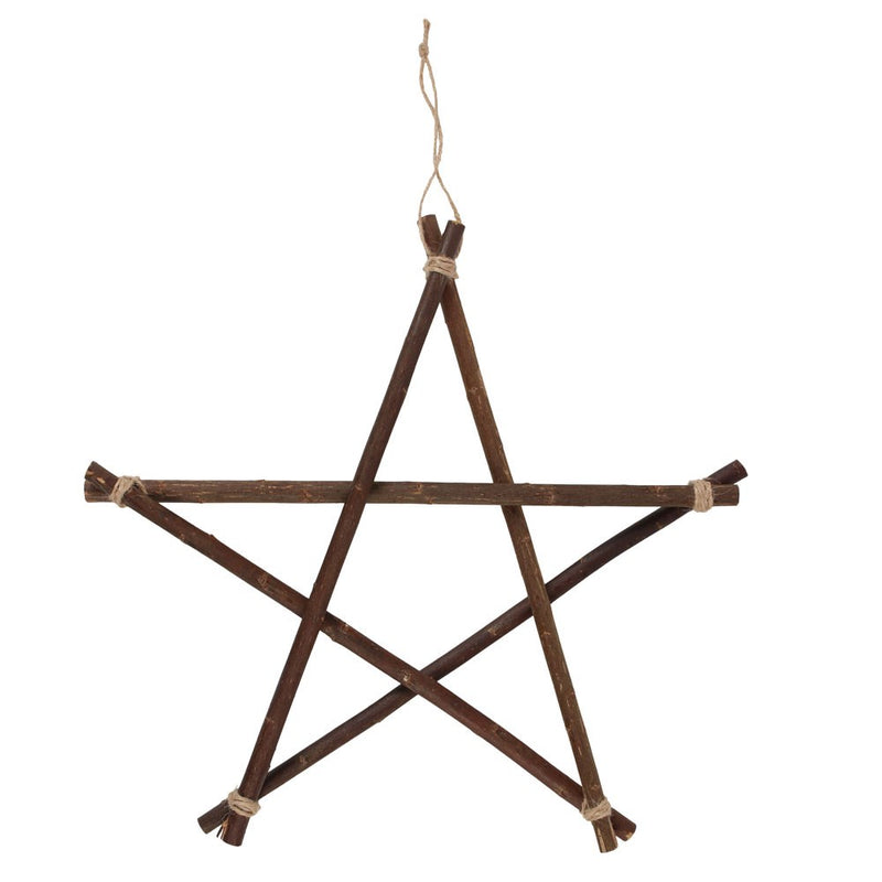 Hanging Willow Branch Pentagram