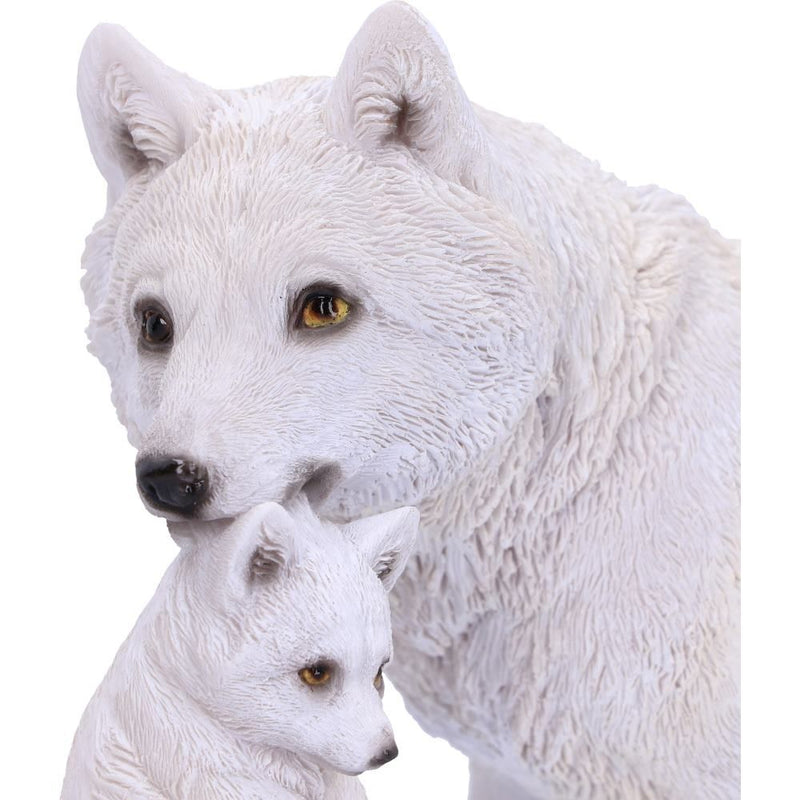 Winter Bond Wolves Figurine