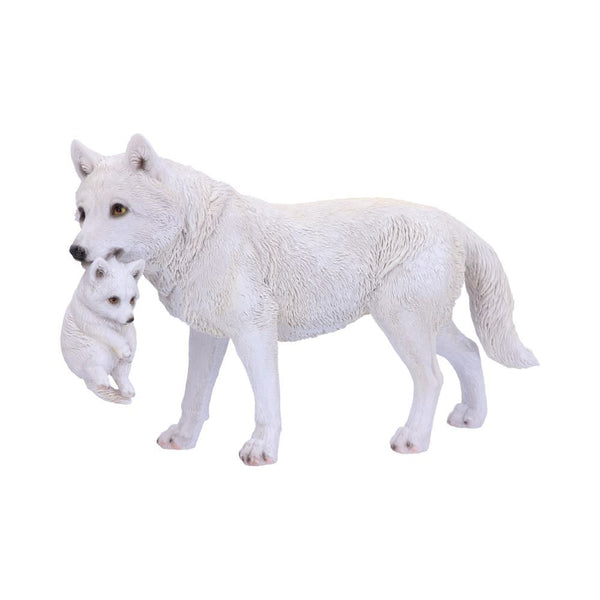 Winter Bond Wolves Figurine