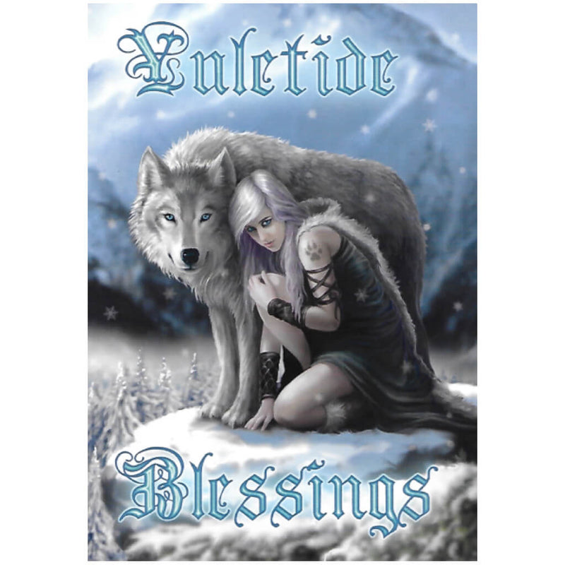 Winter Protector Yule Card