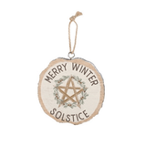 Winter Solstice Hanging Decoration - Merry Winter Solstice