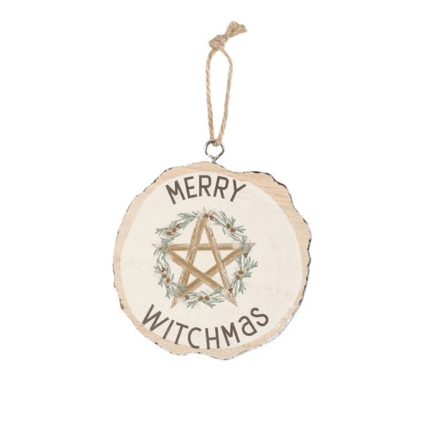 Winter Solstice Hanging Decoration - Merry Witchmas