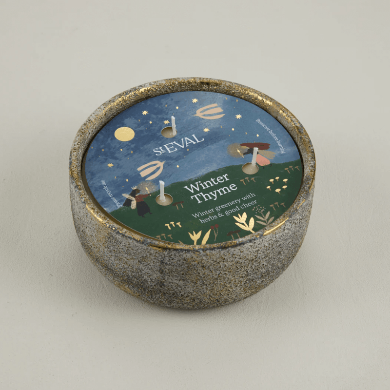 Winter Thyme Pot Christmas Alchemy Candle